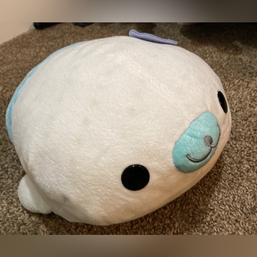 San-x Sumikko Gurashi 14” mermaid seal plush, NWOT